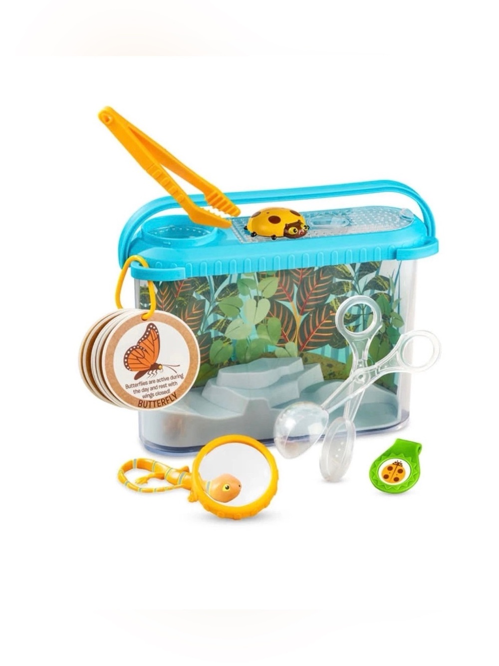 Melissa & Doug Let's Explore Terrarium Observations Play Set 16 Pieces For Kids